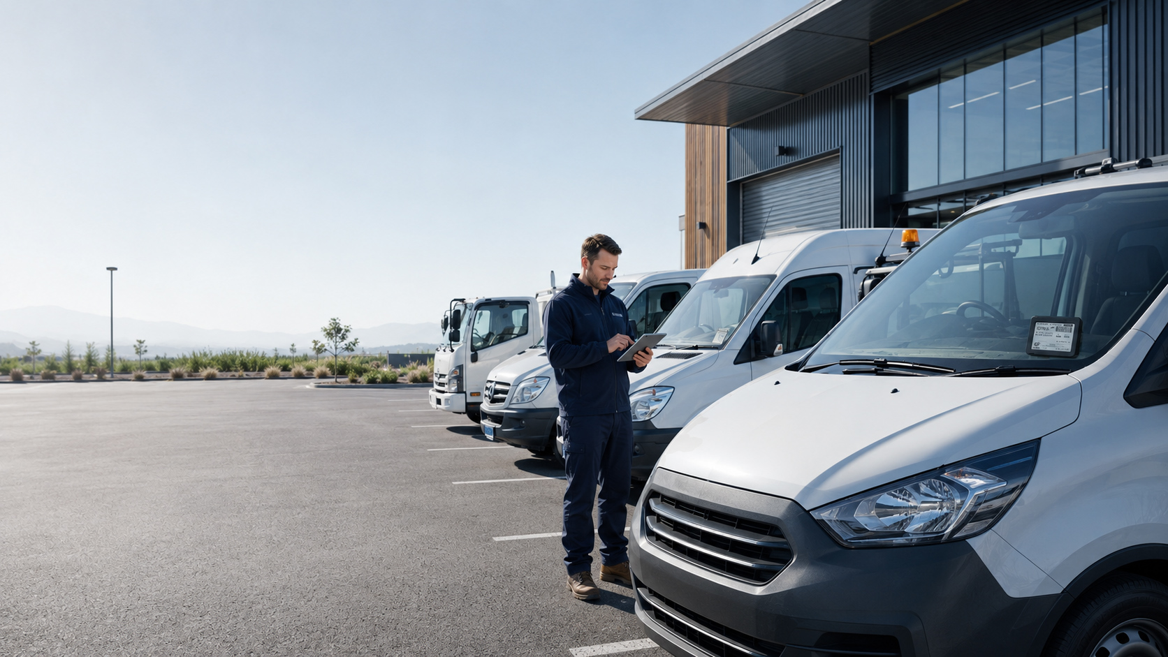 Connected fleet vehicles using existing telematics with myRUC